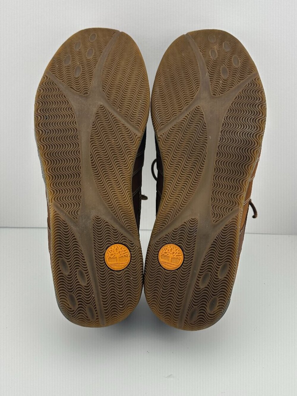 TIMBERLAND EARTHKEEPERS CUPSOLE BROWN SUEDE LEATHER MEN'S MOCCASIN SIZE 13 W - Picture 11 of 12